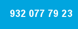 932 077 79 23 932 077 79 23